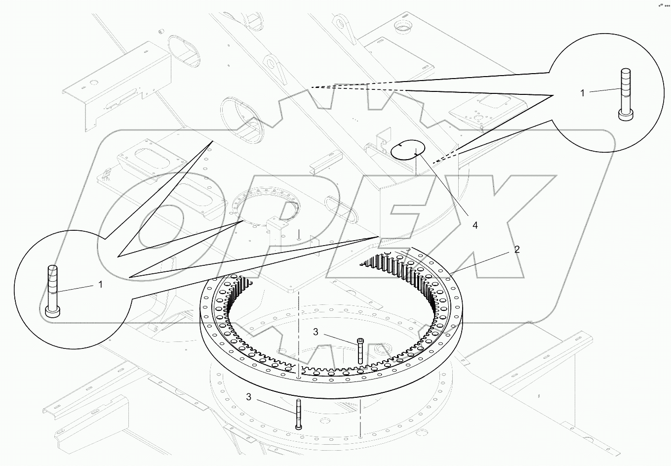  Slewing ring assembly