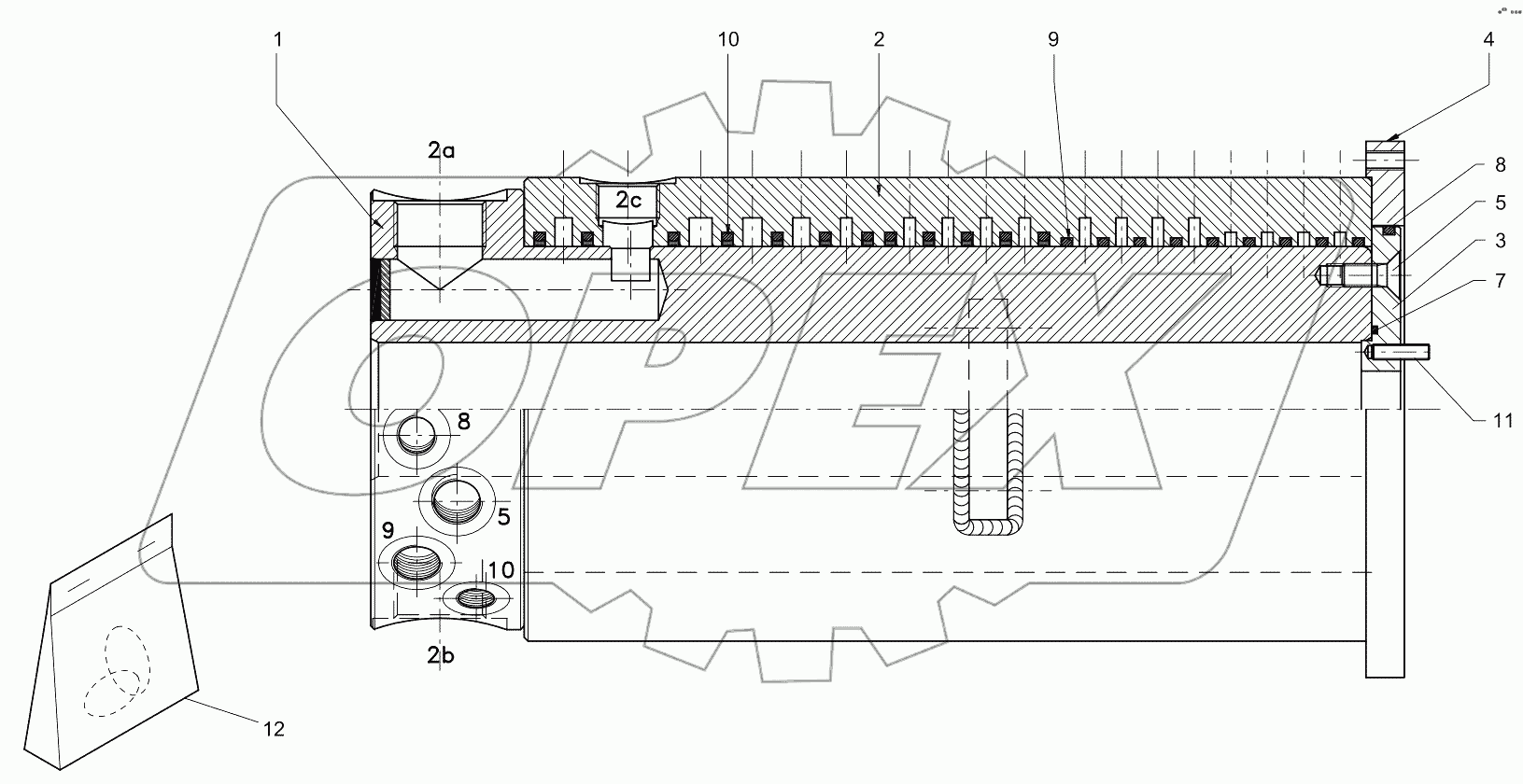 Hydraulic swivel joint