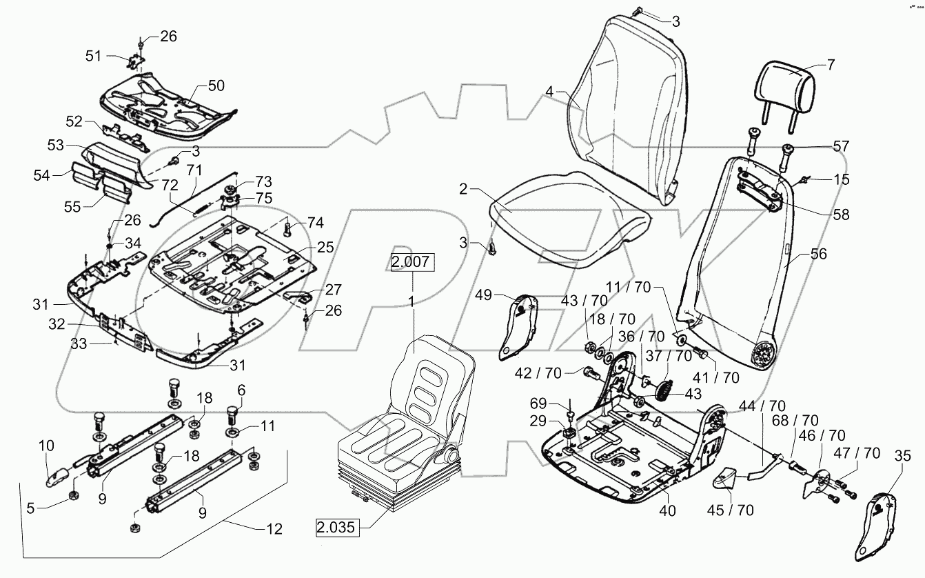  Operator's Seat - Msg85