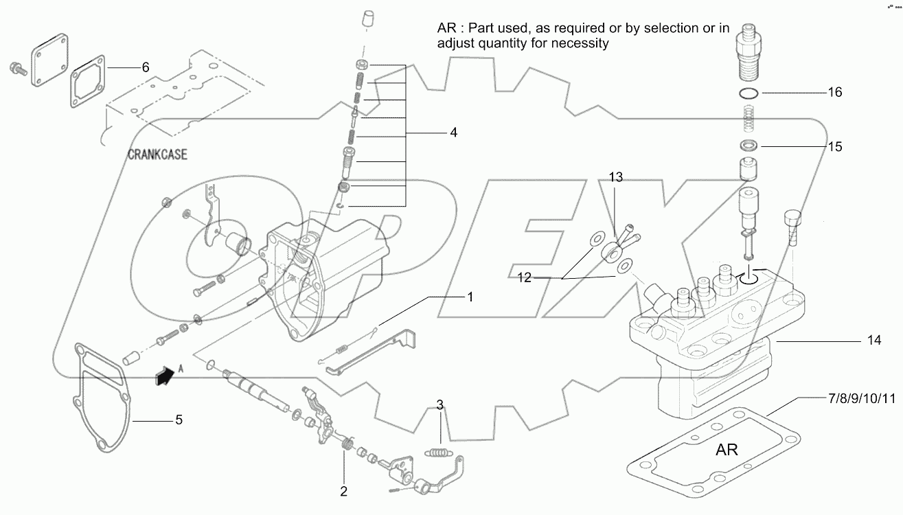  Engine-Governor, Injection Pump