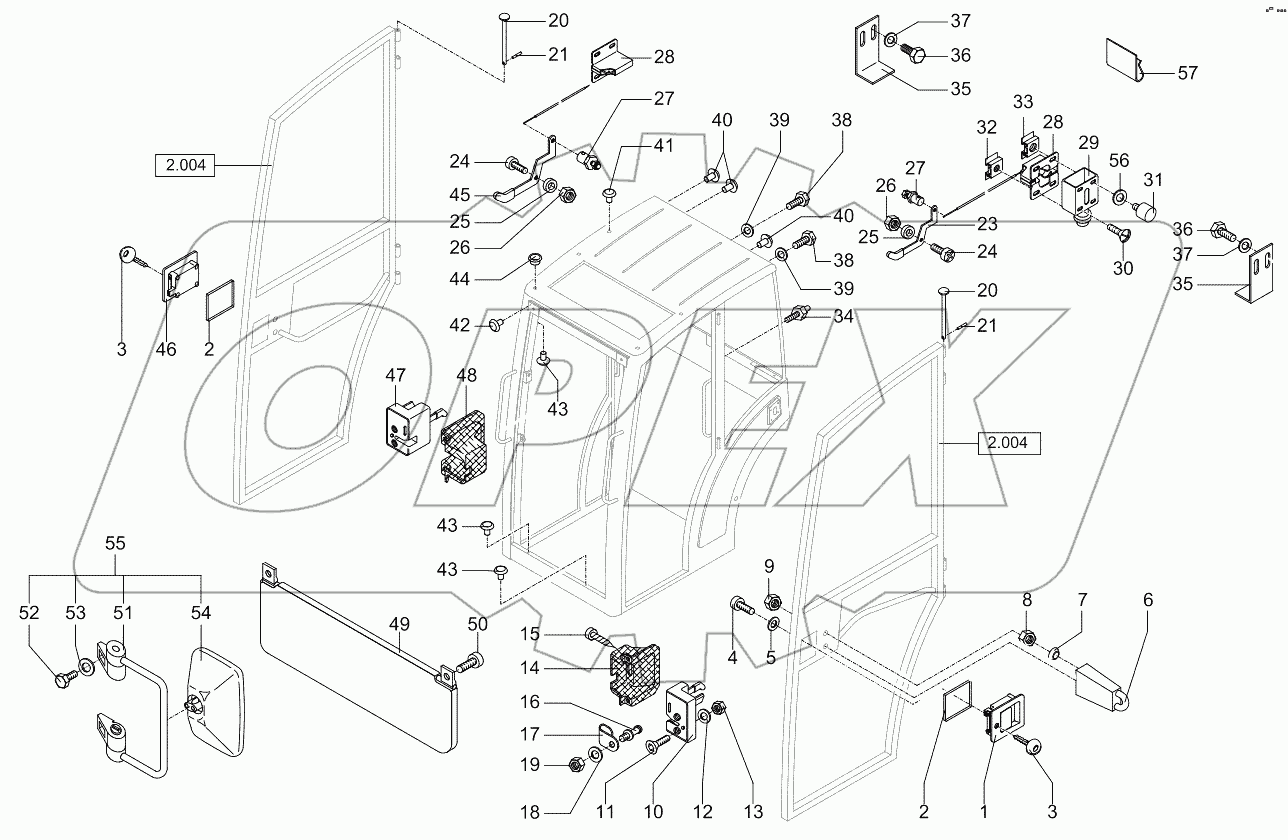  Operator's Cab - Equipment