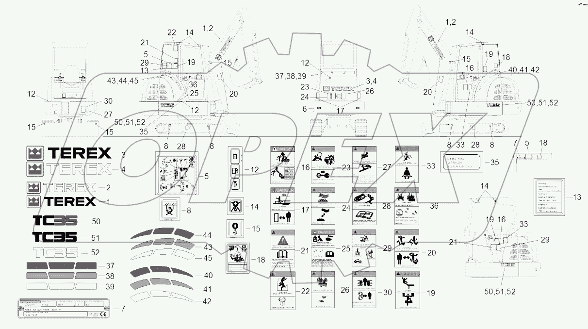  Ansi Stickers Tc00351016>