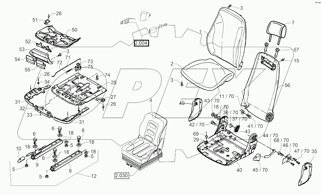  Operators Seat Msg85