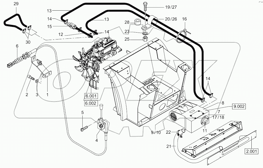  Accelerator, Heating