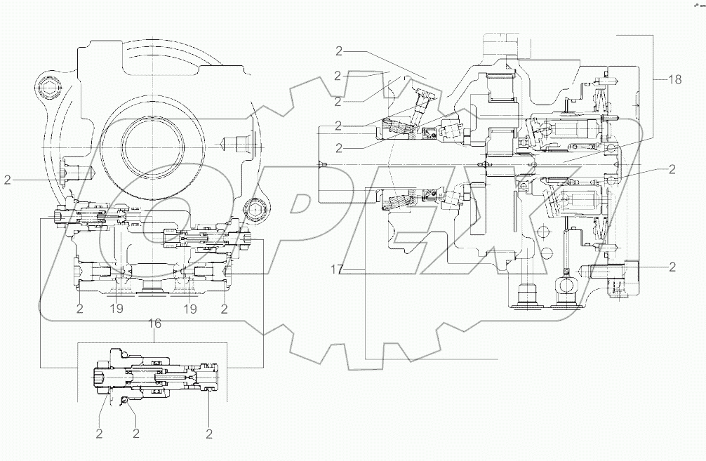  Slew Drive 5527665180