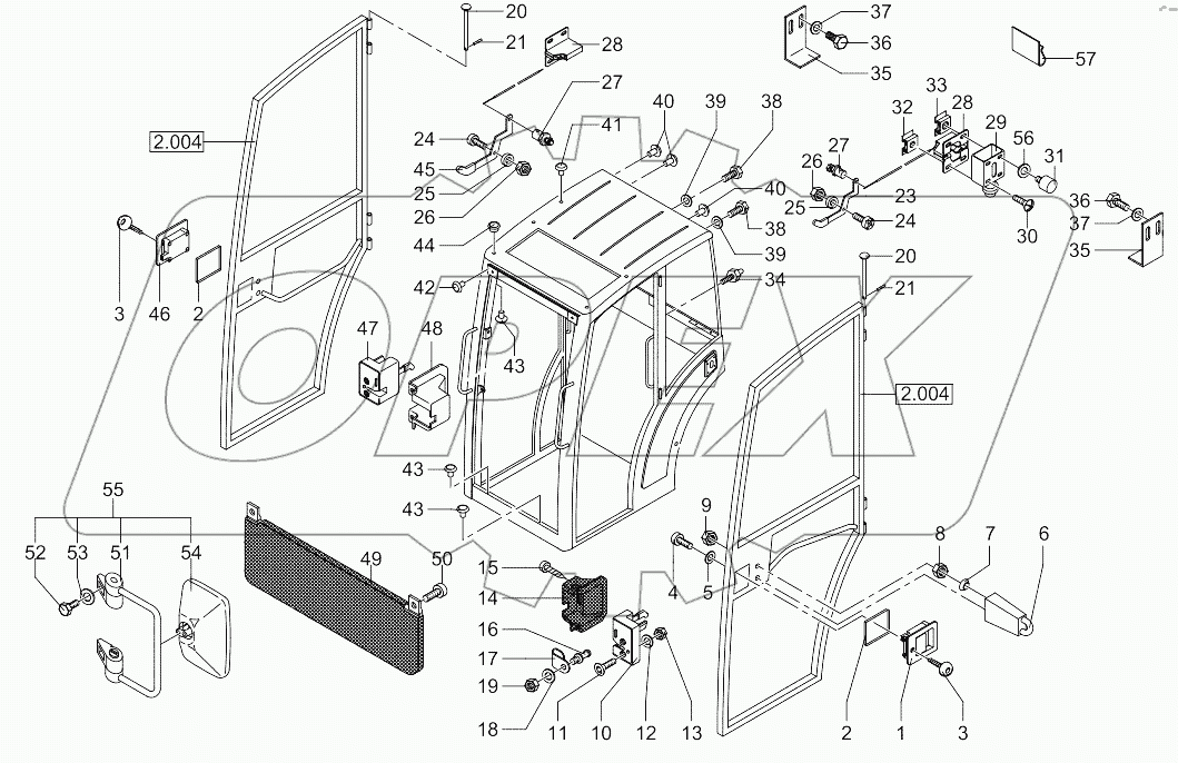  Operator,S Cab - Equipment