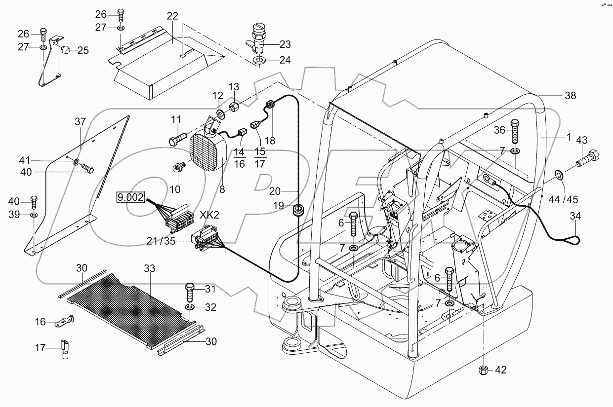  Canopy, Working Floodlight >Tc00500383