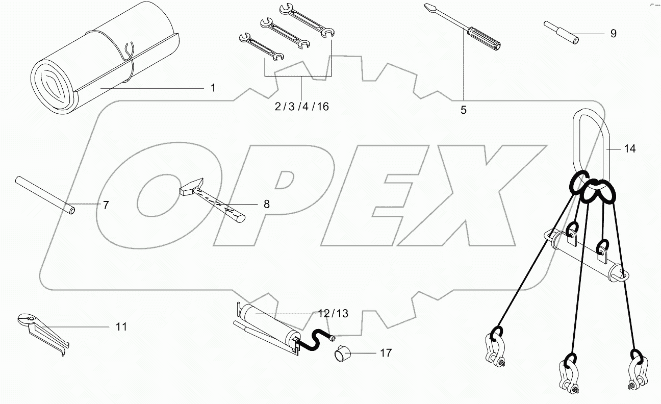  Tool With Crane Lifting Harness