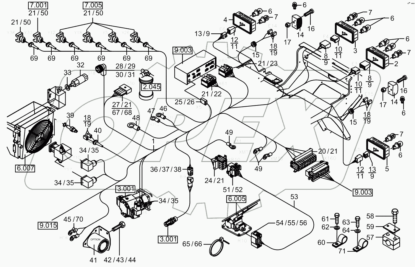  Electric Installation – Rear Chassis
