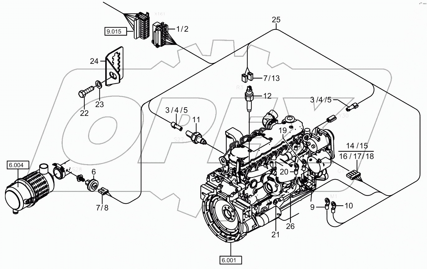  Electric Installation – Engine