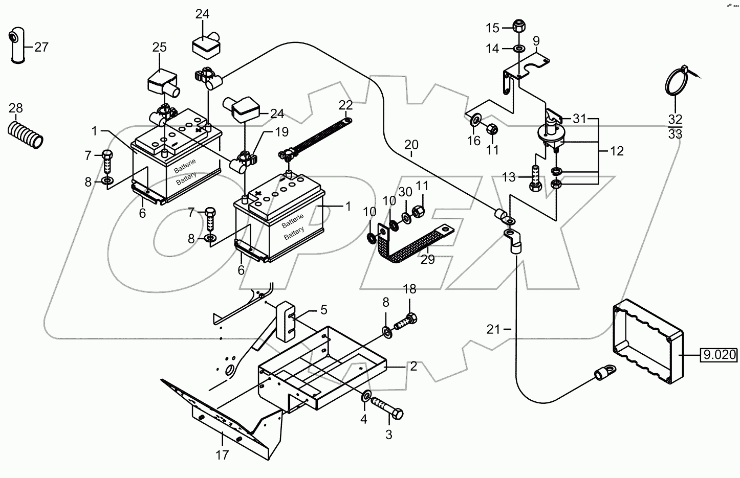  Electric Installation - Battery