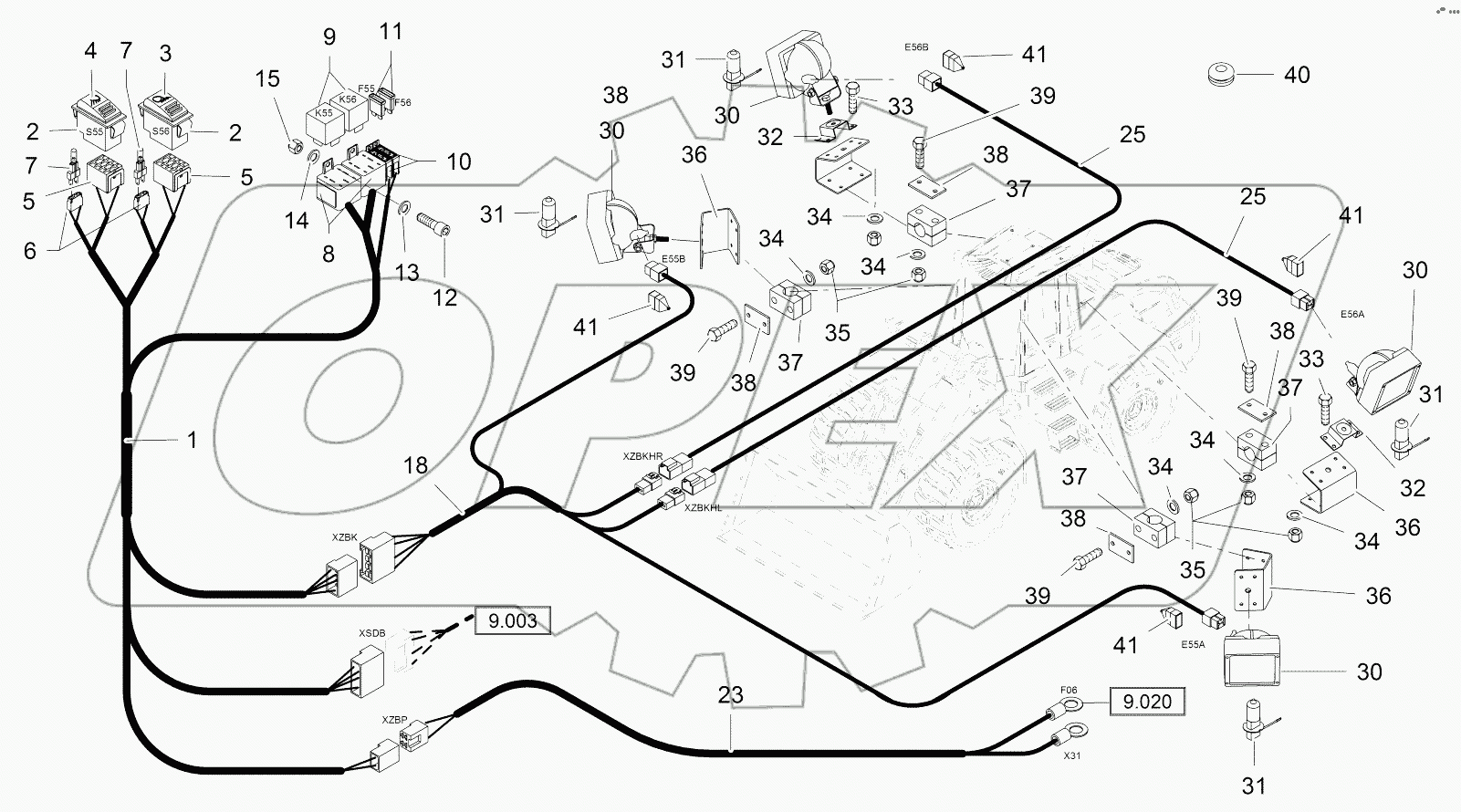  Electric Installation - Auxiliary Lighting