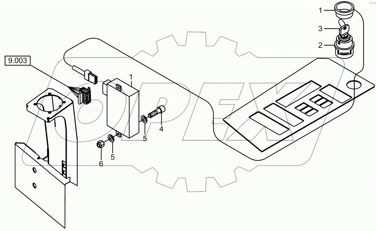  Electric Installation - Immobilizer