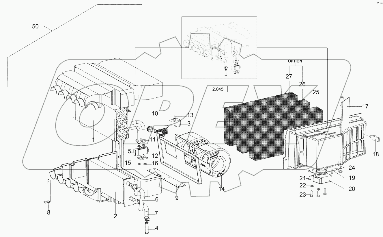  Heating-Air Conditioner Unit