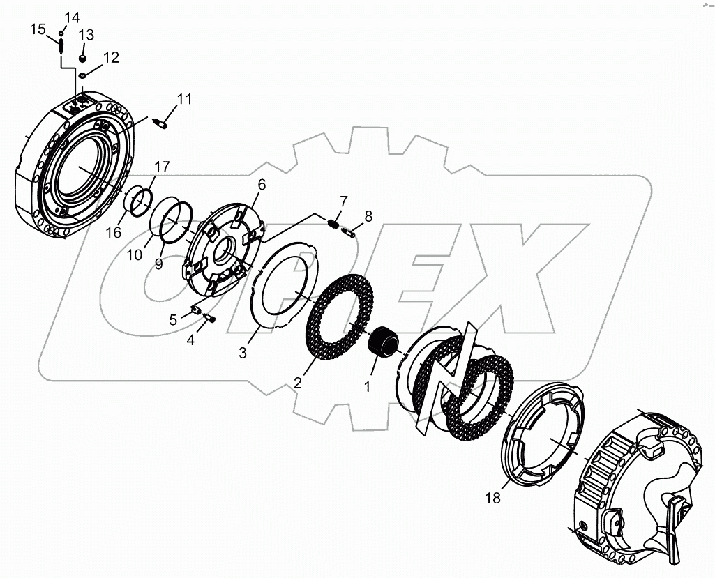  Front Axle - Disc Brake - 5370661965 >Tl03100114