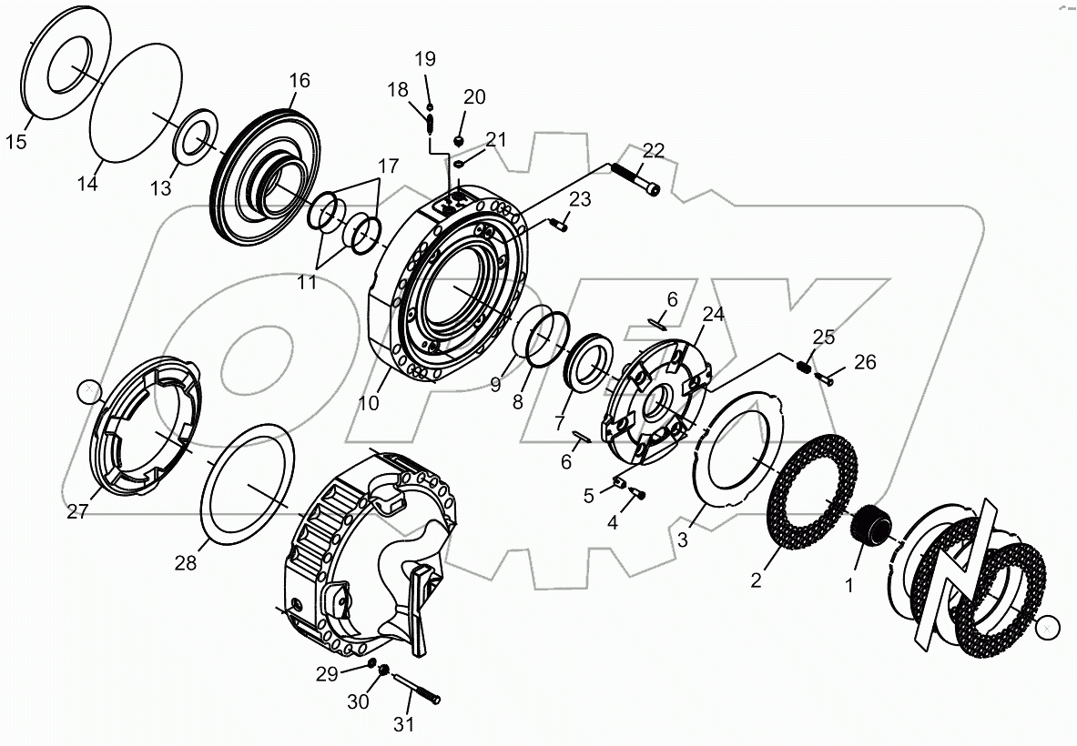  Rear Axle - Disc Brake - 5370661966 >Tl03100114