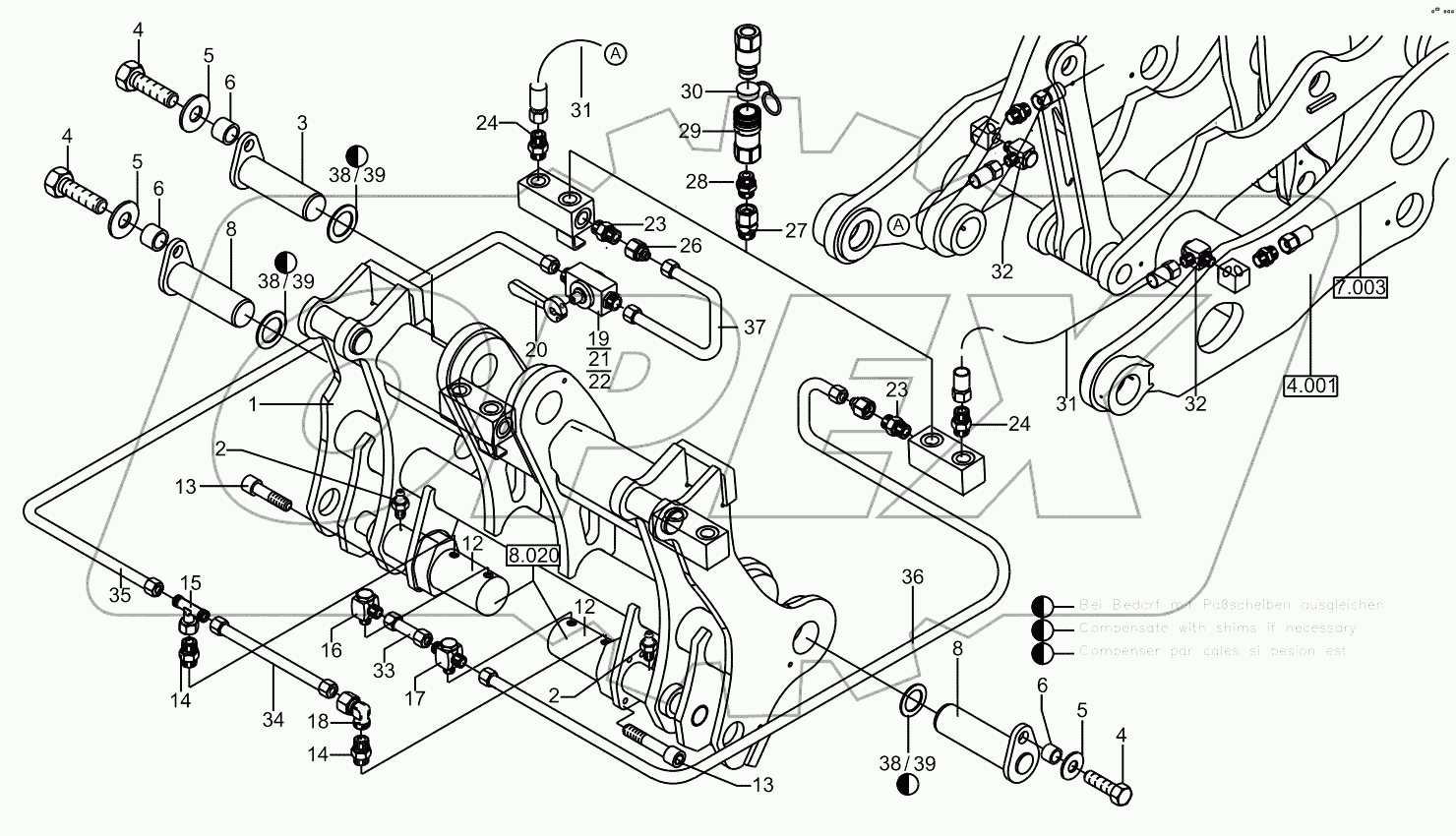  Hydraulic Quick Attach System