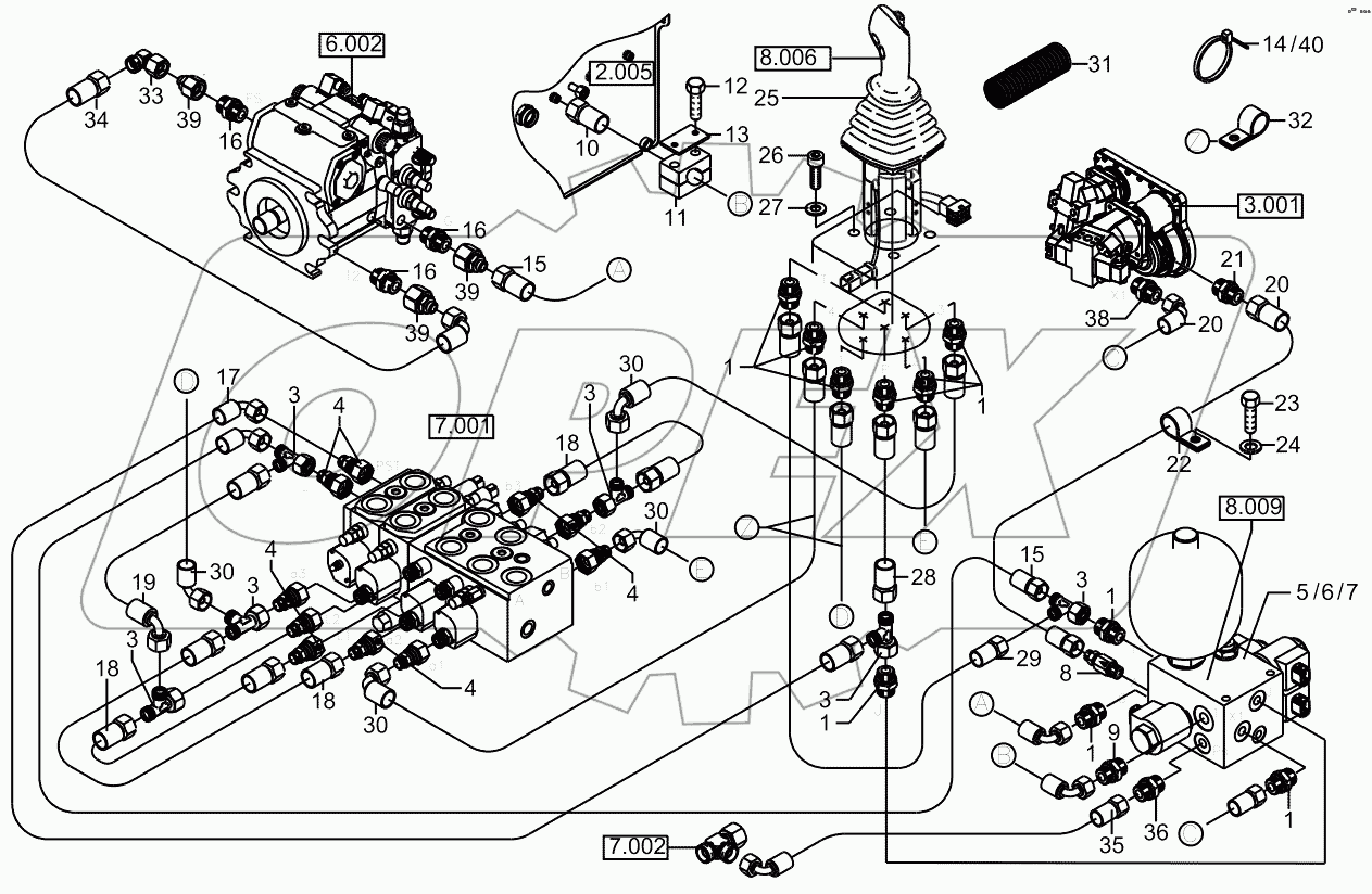  Hydraulic Installation - Servo Control