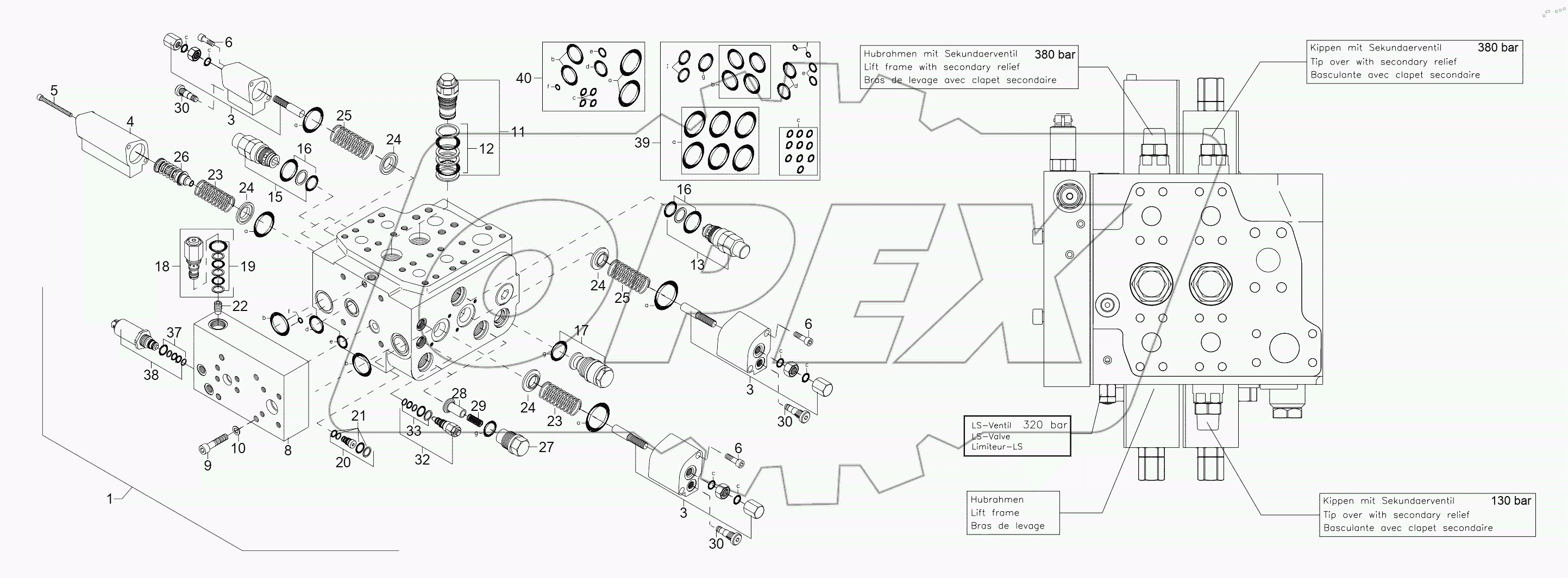  VALVE BANK - M6-1245-00/2M-22