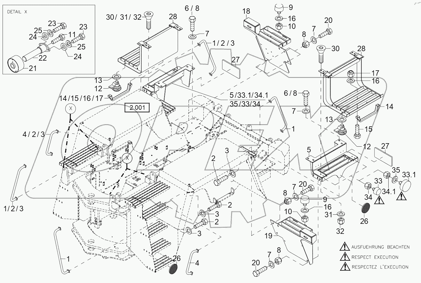  STEPPS, FLOOR FRAME SHOCK MOUNTING >TL04500