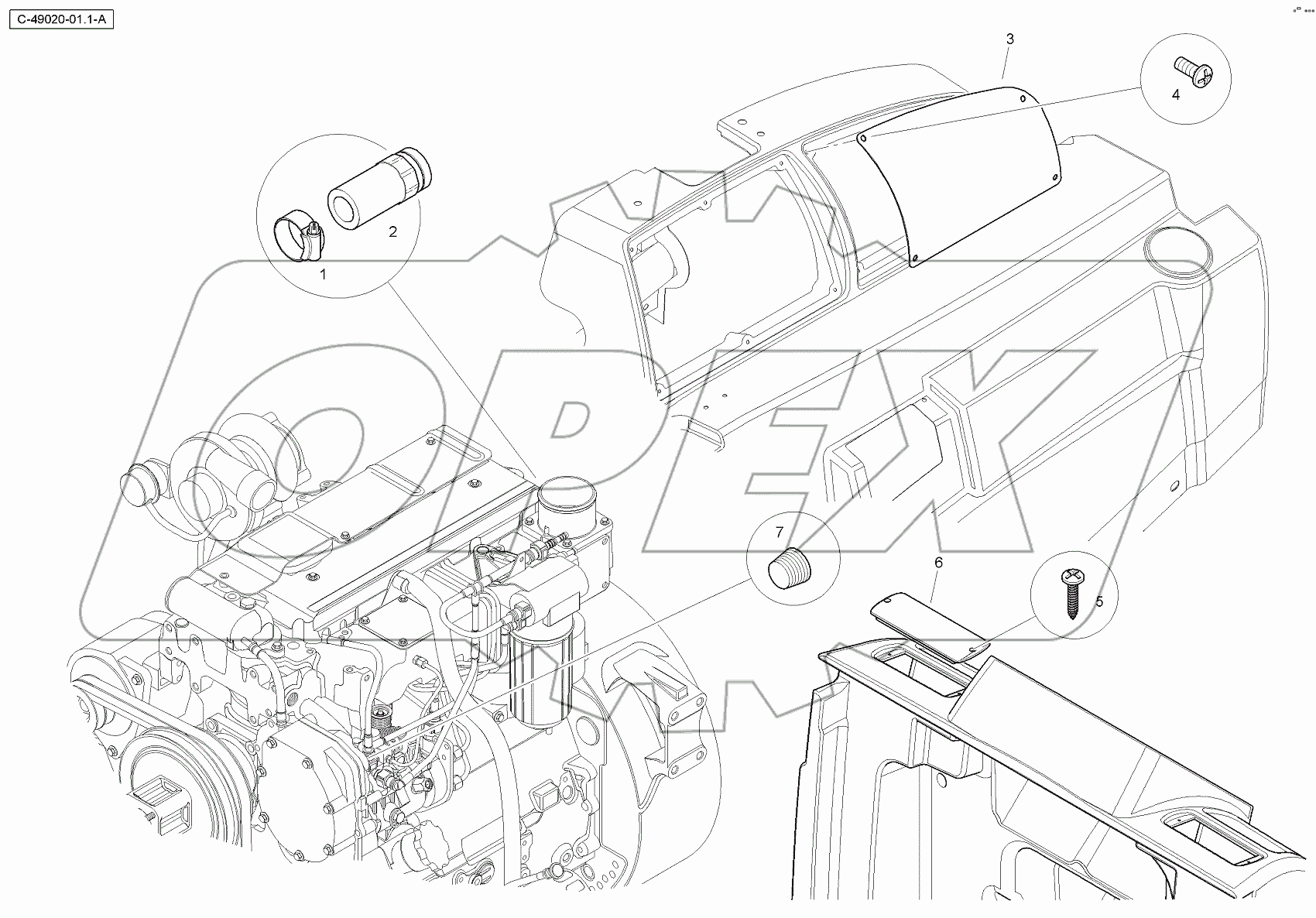  4067 49020 Heater - Canopy - None