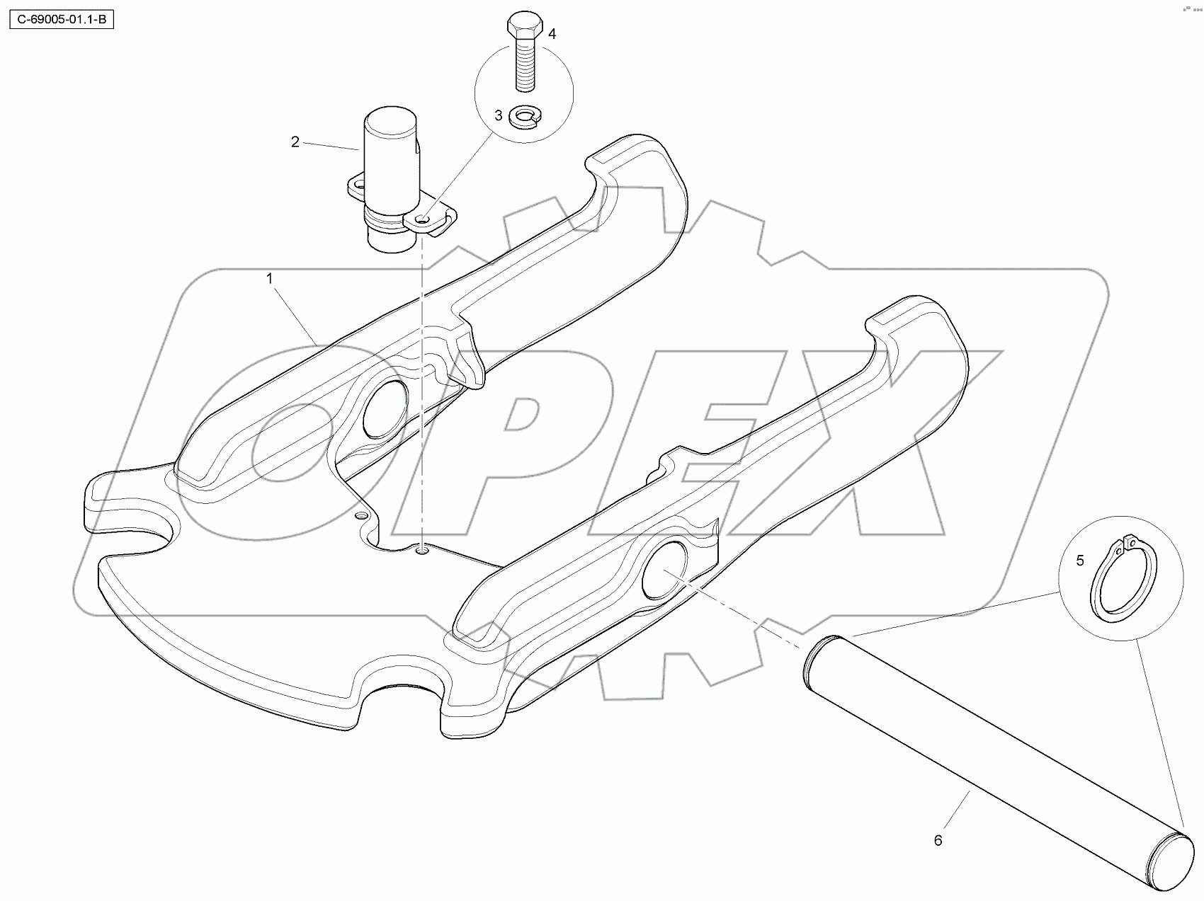  4067 69005 Transport Lock - 14ft