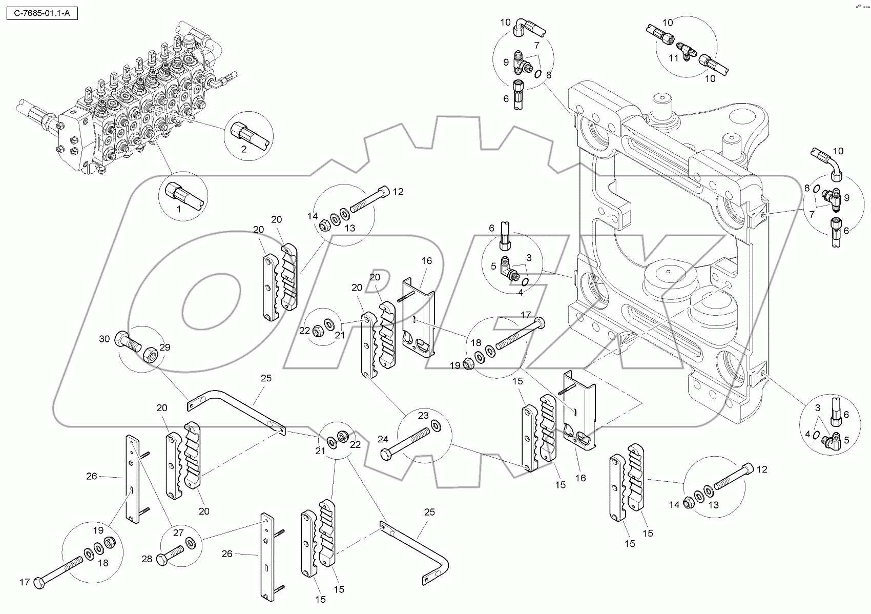  4067 76068 Valve Hoses