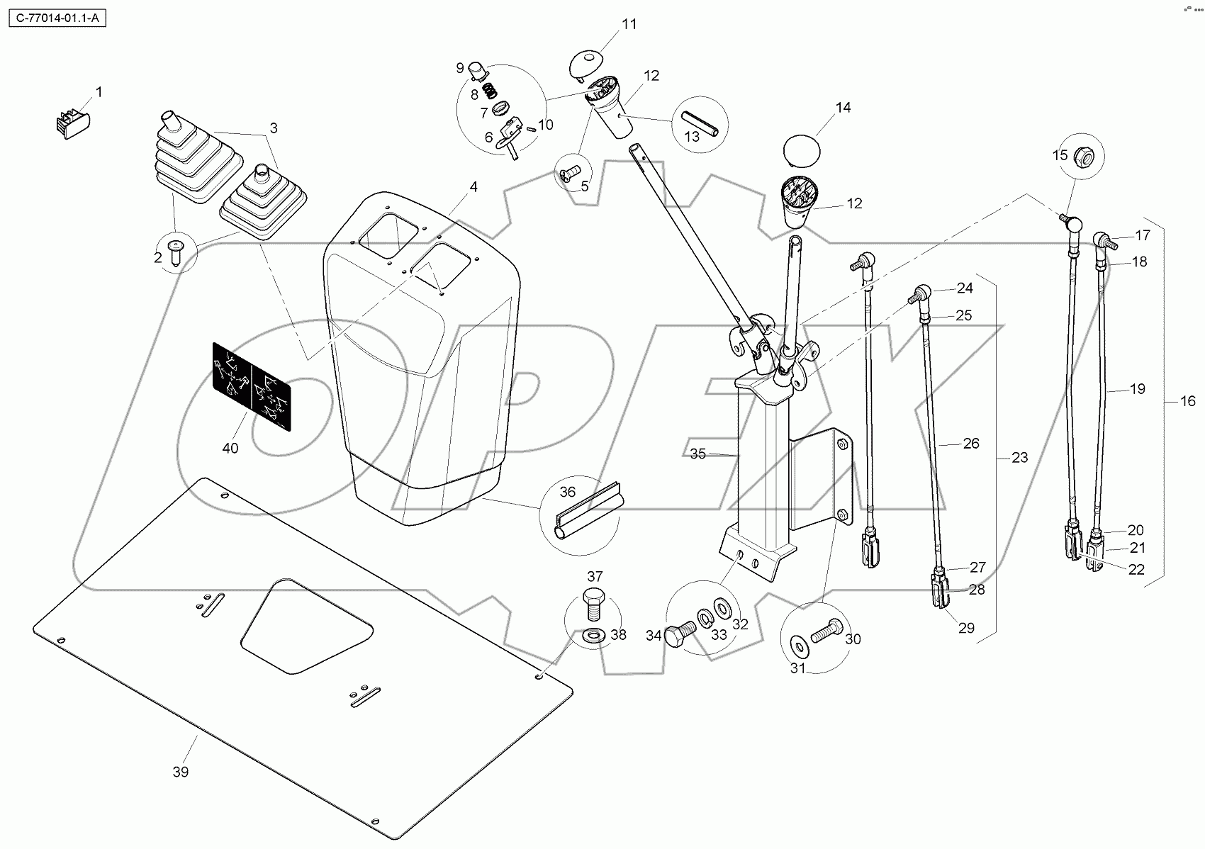  4067 77014 Digger Controls - Sae