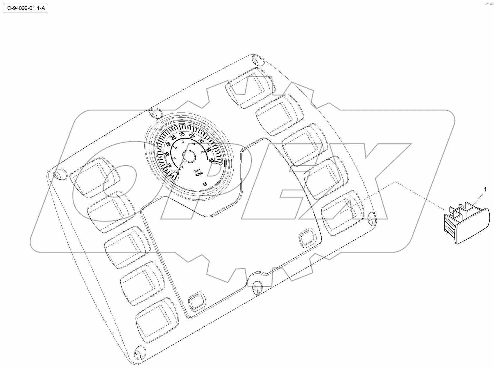  4067 94099 Loader Quick Attach - None