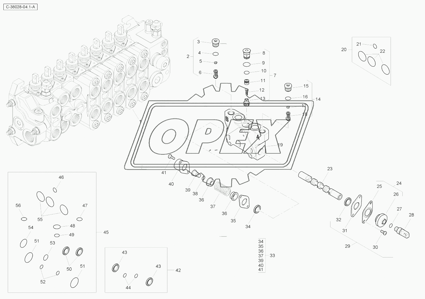 Digger Valve - Sideshift - without Digger - Mechanical 4