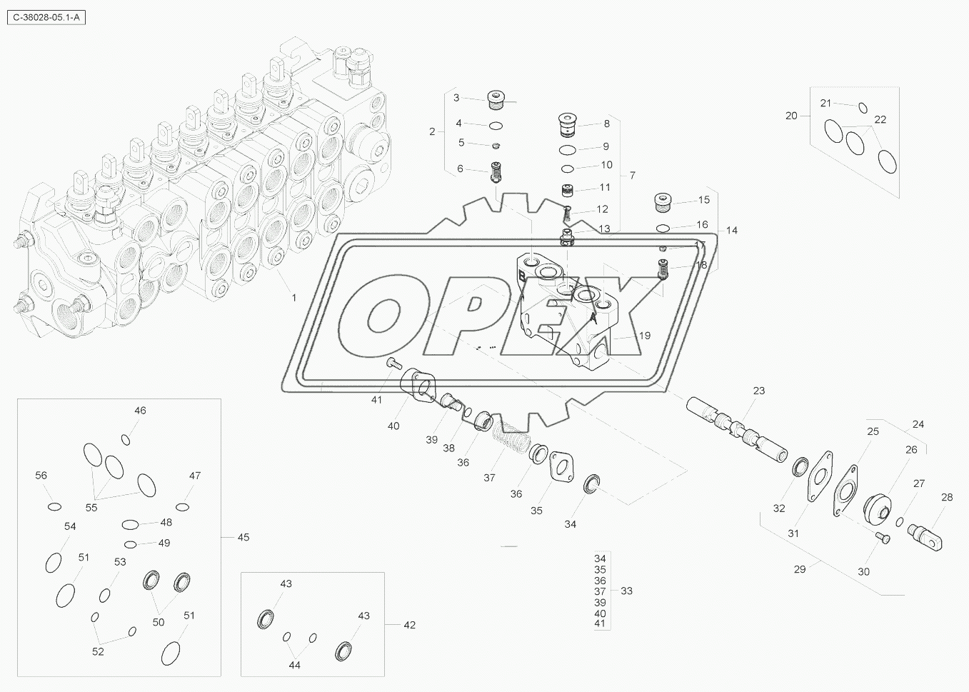 Digger Valve - Sideshift - without Digger - Mechanical 5