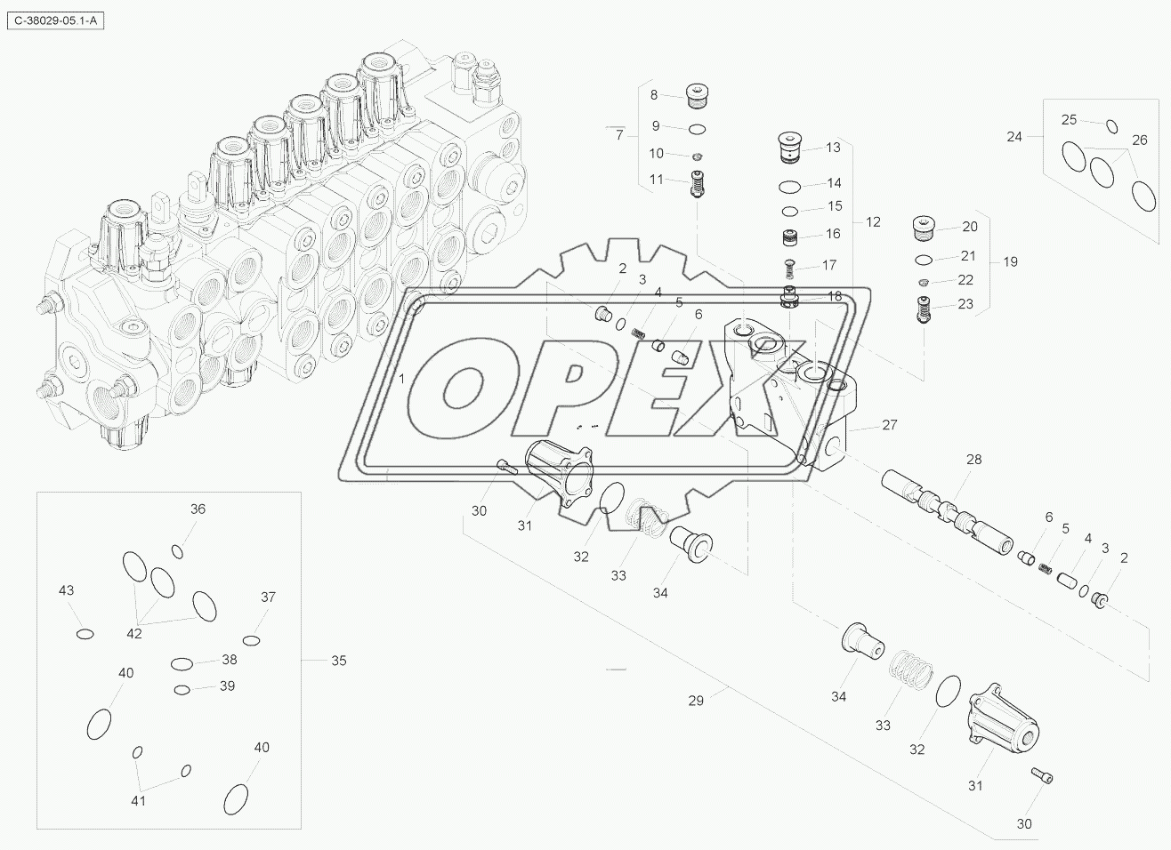 Digger Valve - without Digger - Servo 5