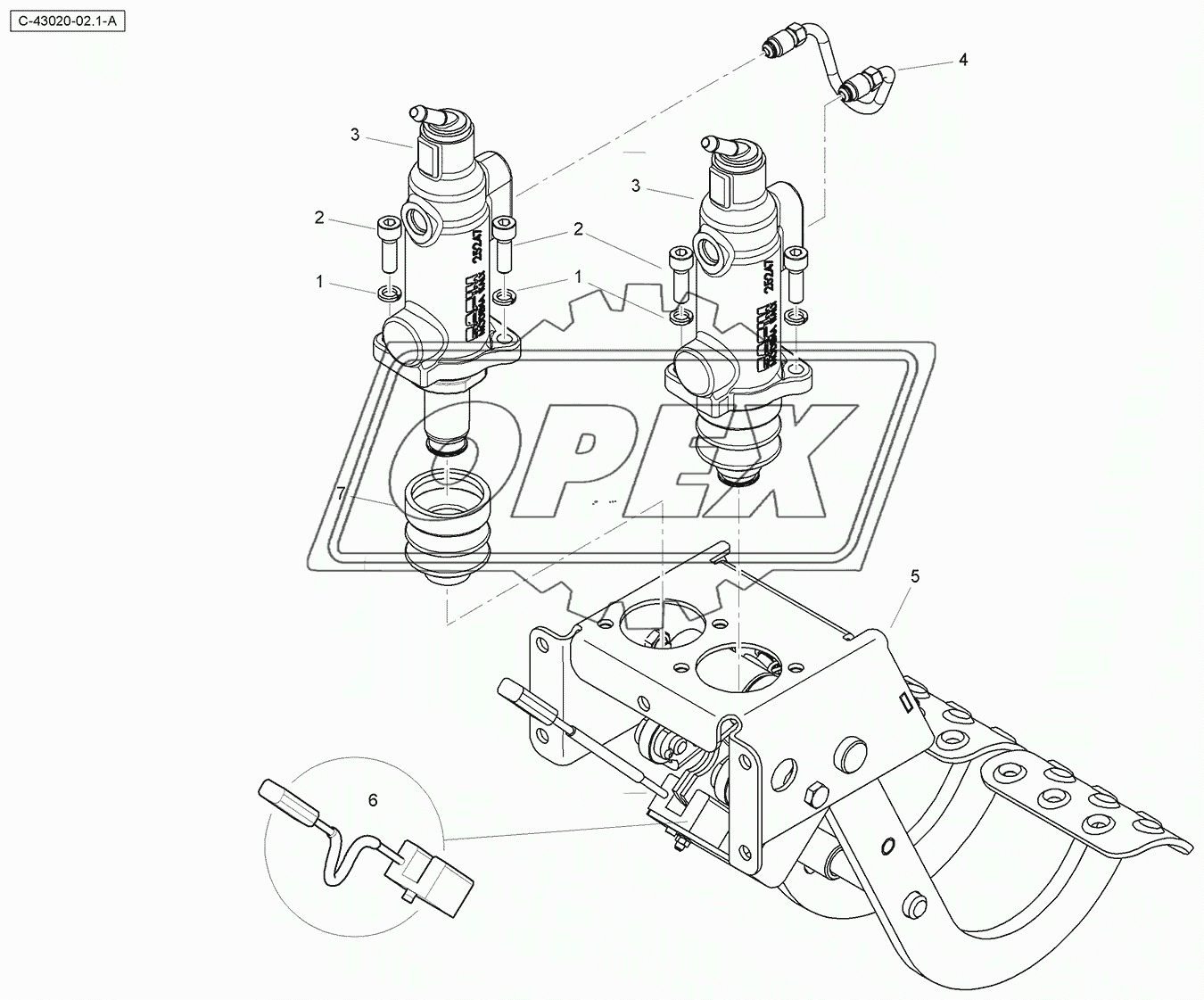 Service Brakes - Brake Pedal Assembly
