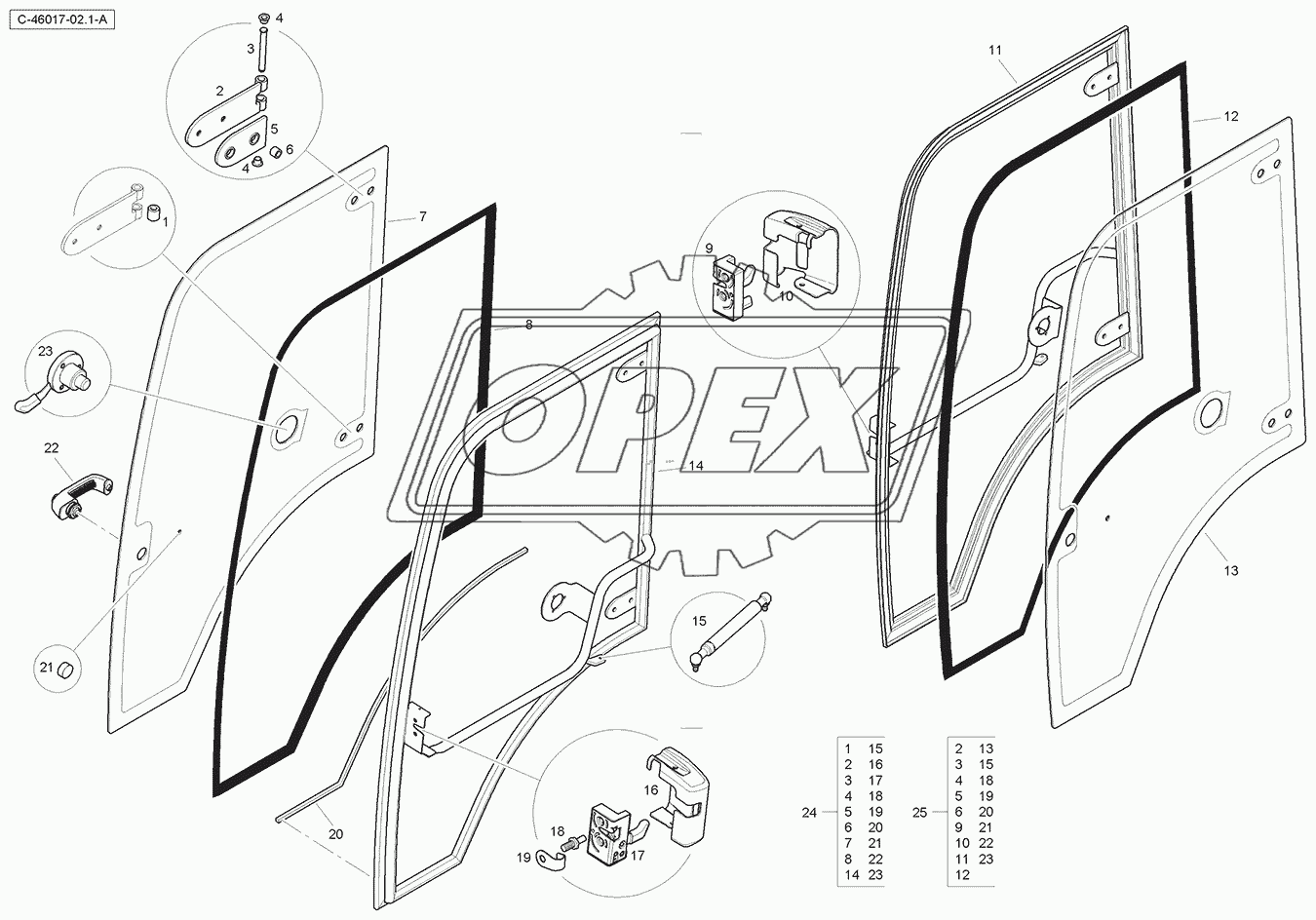 Cab - Door Assemblies