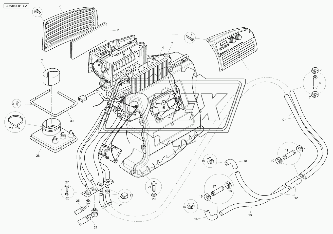 Heater - Cab - Climate Control