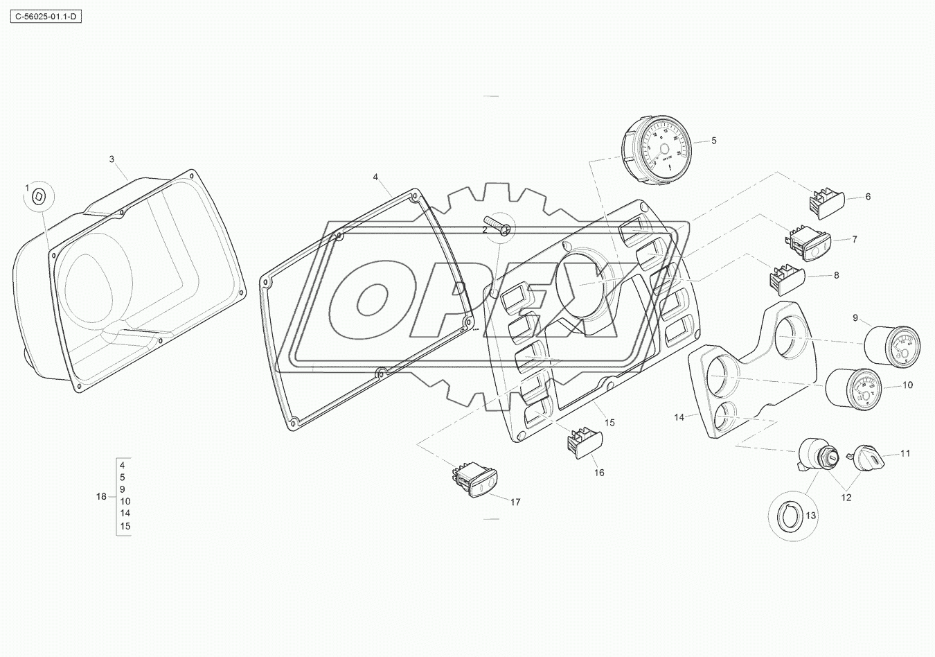 Side Console - Centremount - Canopy