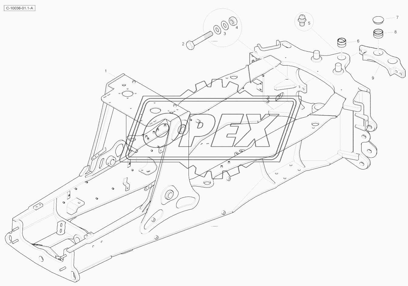 Chassis - Centremount 4 Wheel Steer