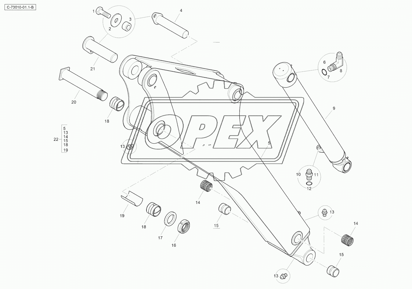 Dipper - Standard - 15ft - White