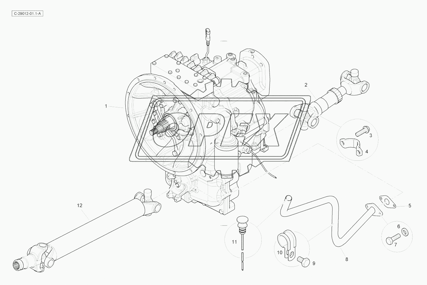 Transmission - Servo Power Synchro - 4WS
