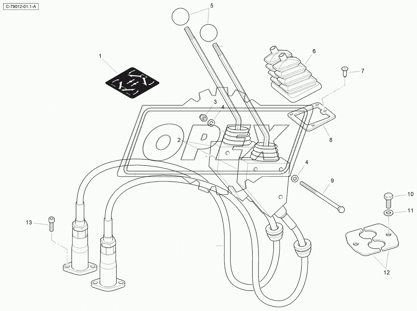 Stab Controls - Centremount