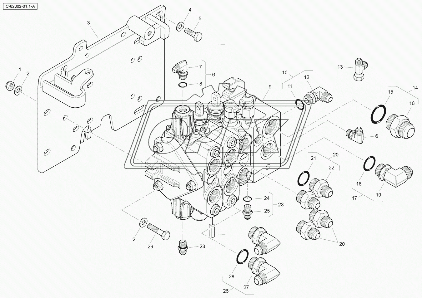 Loader Valve - Servo Controls 1