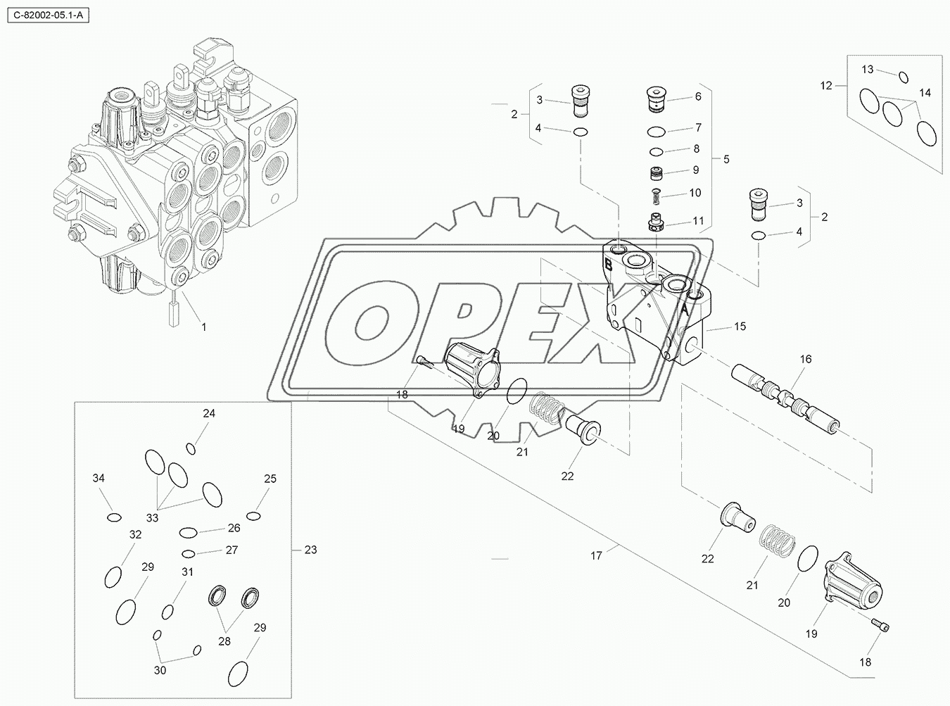 Loader Valve - Servo Controls 5