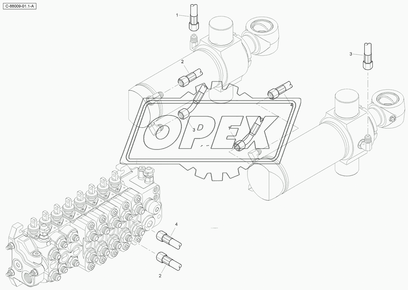 Swing Hydraulics - Centremount