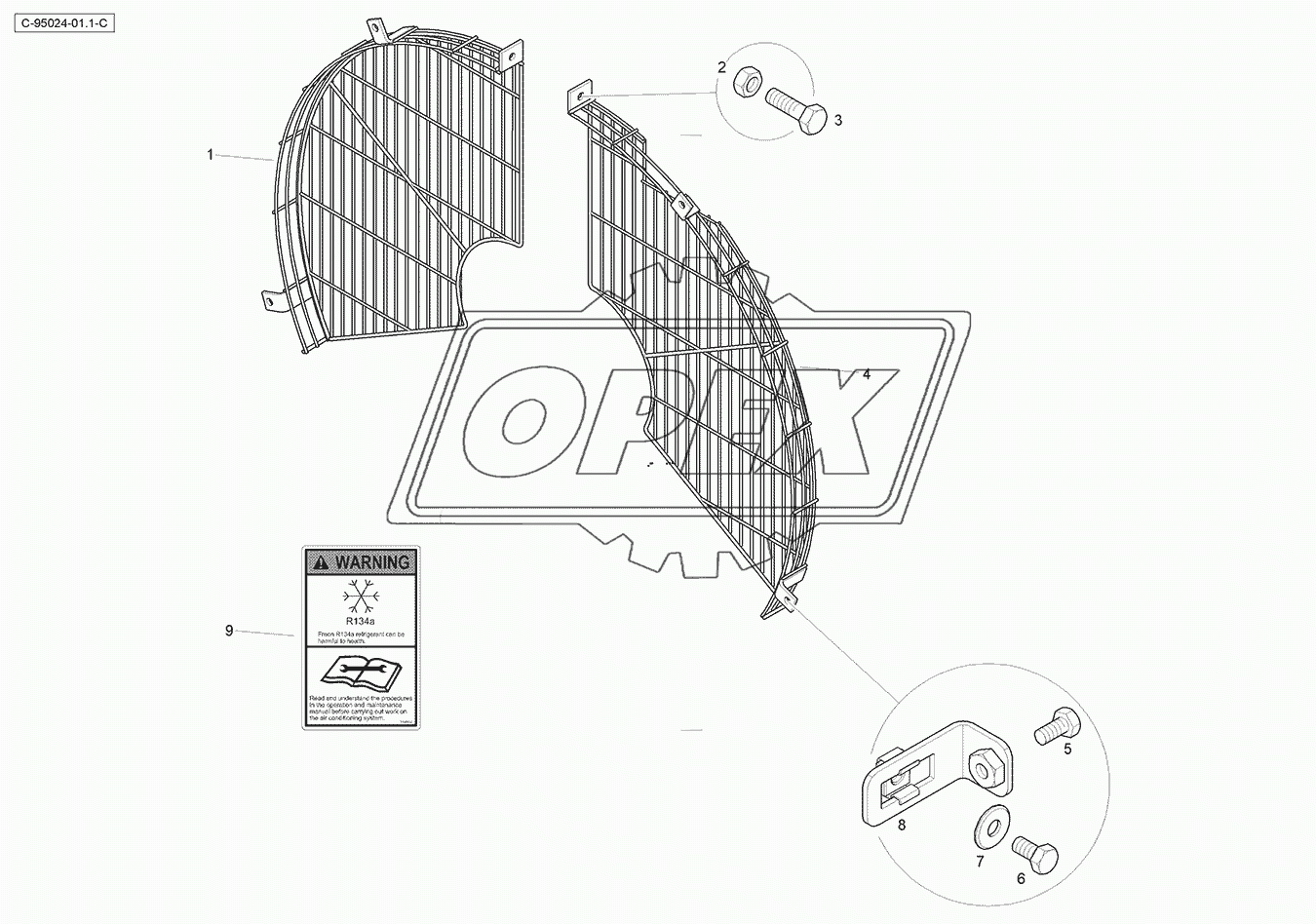 Fan Guard - With Air Con