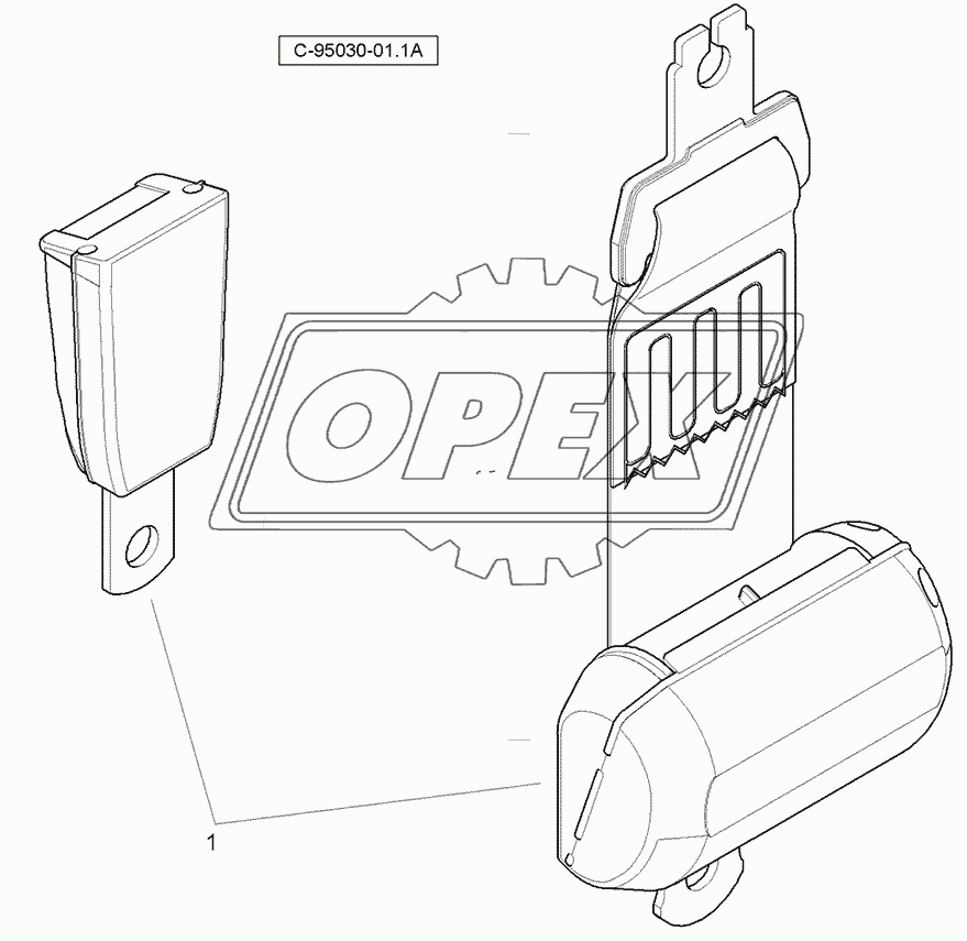 Seat Belt - 3 inch