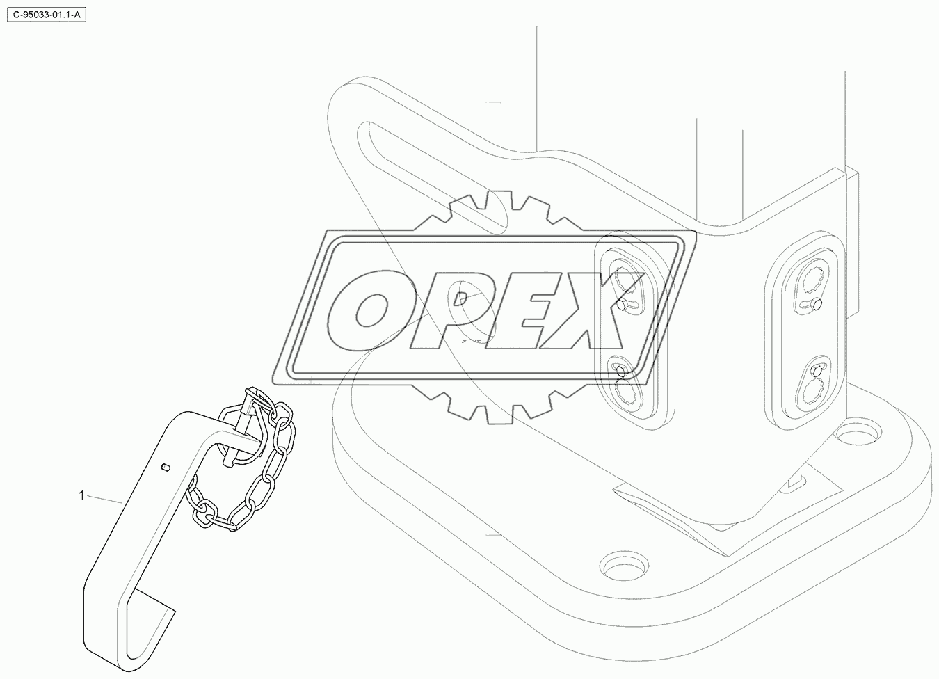 Stabiliser Leg Lock Up - Sideshift