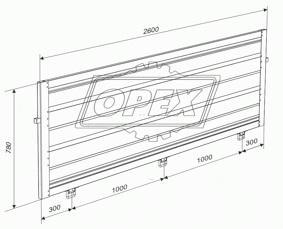 Борт 97461-5400160-10