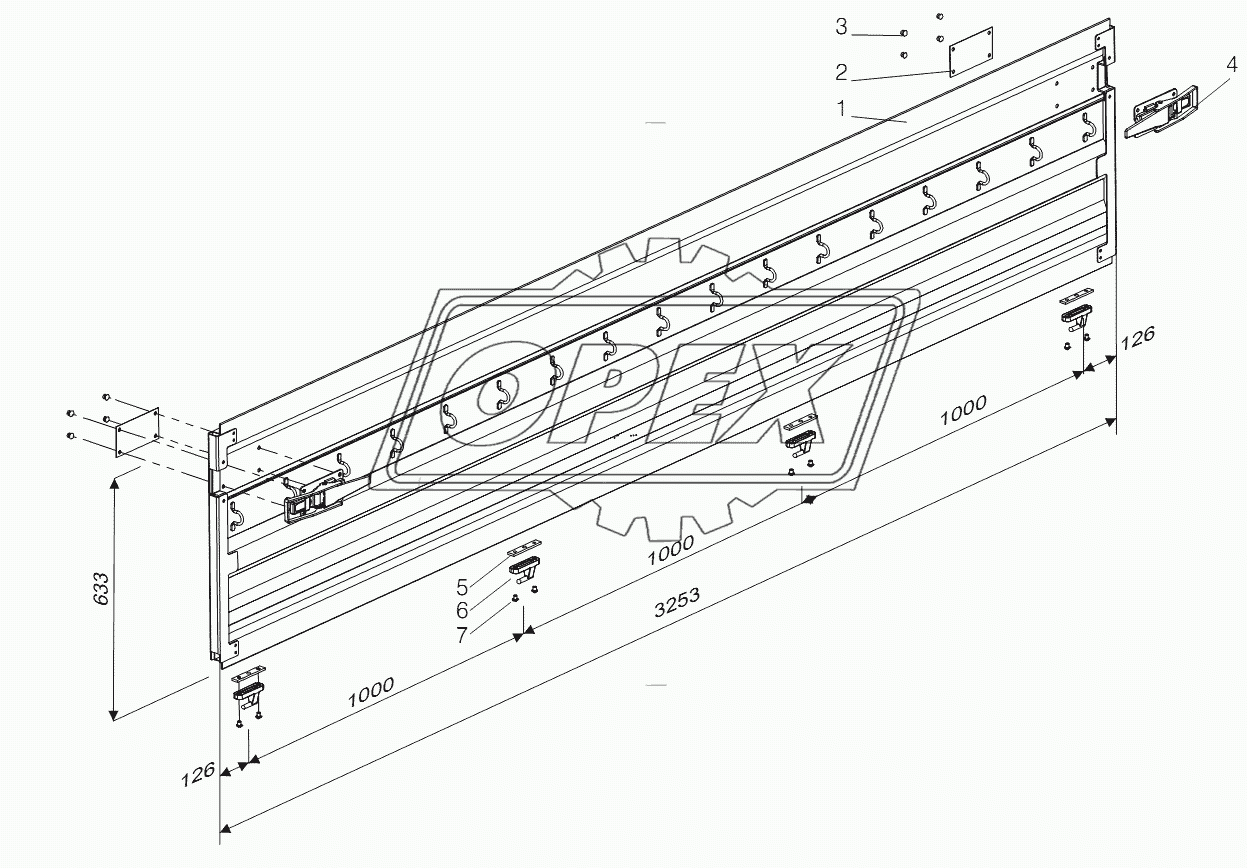 Борт 97461-5400590