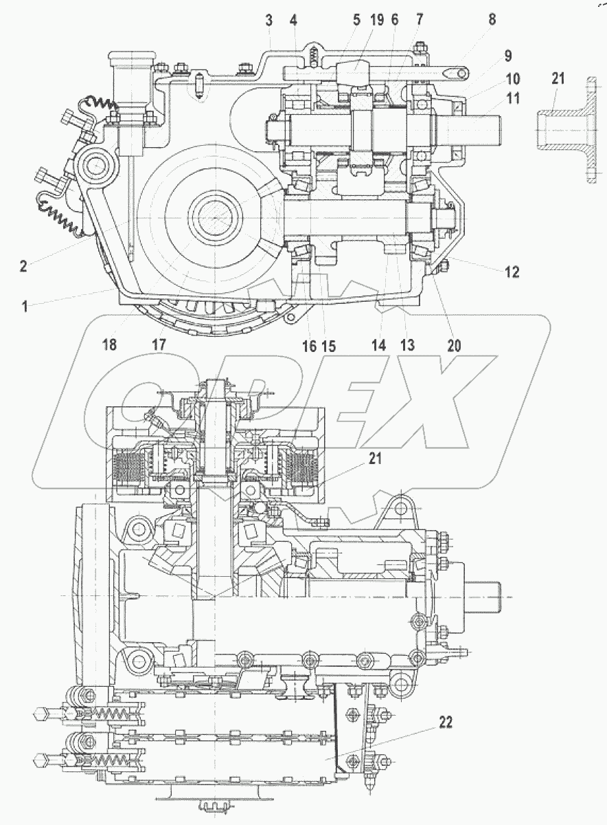  Передача главная
