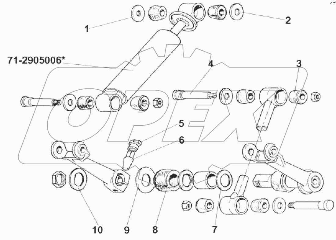  Крепление амортизаторов